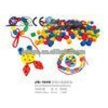 JQ1040 crianças DIY educacional plástico Beads Threading